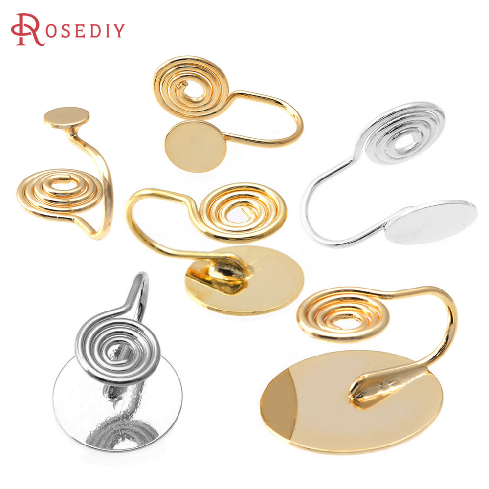 Jewelry Making Soldering Kit - 4MM~14MM, Latón Color Oro de 18K