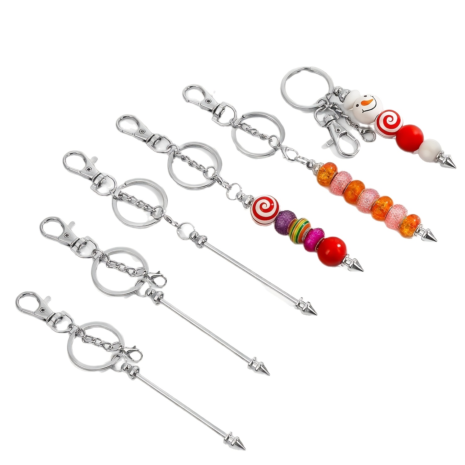 Jewelry Making 4 Year Old - 6 Piezas de Llaveros Creativos para