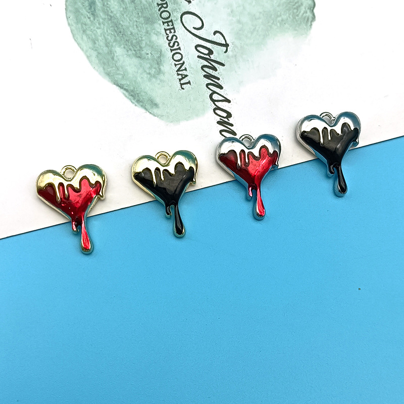 Jewelry Making 4 Year Old - Colgantes de esmalte blanco y negro