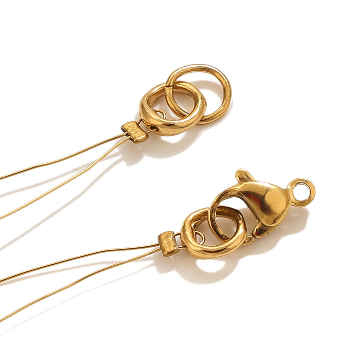 20 Piezas de Cierres de Acero  - Jewelry Making Metals reseña y precio