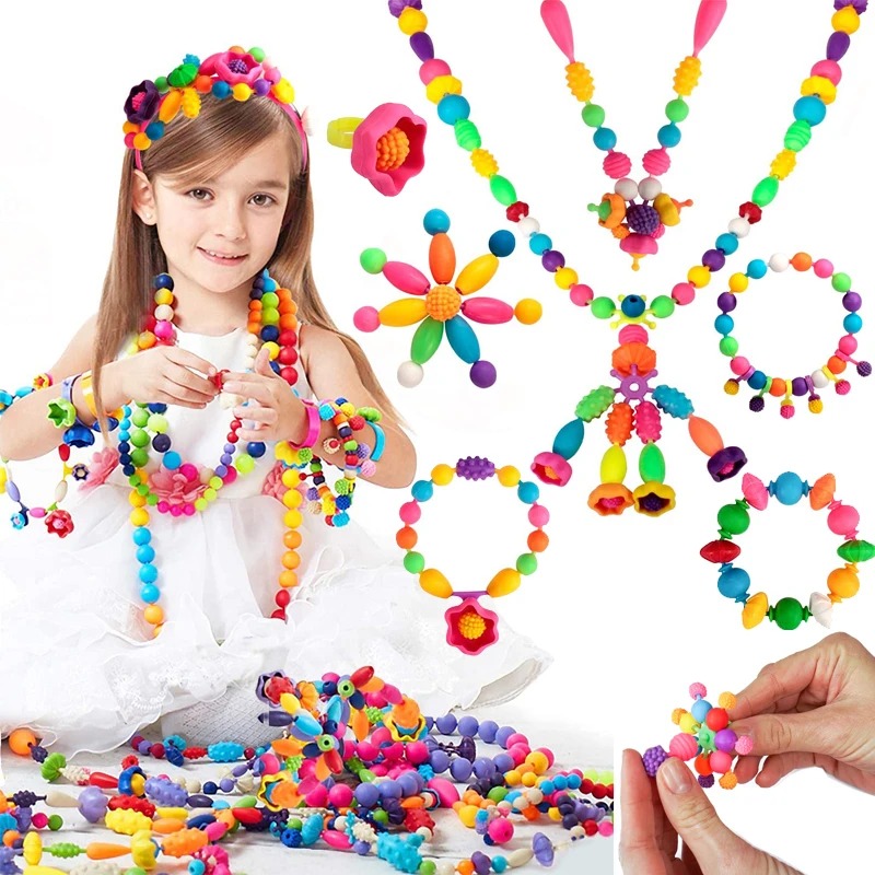 188-608 Uds cuentas Pop niños  - Jewelry Making 4 Year Old reseña y precio