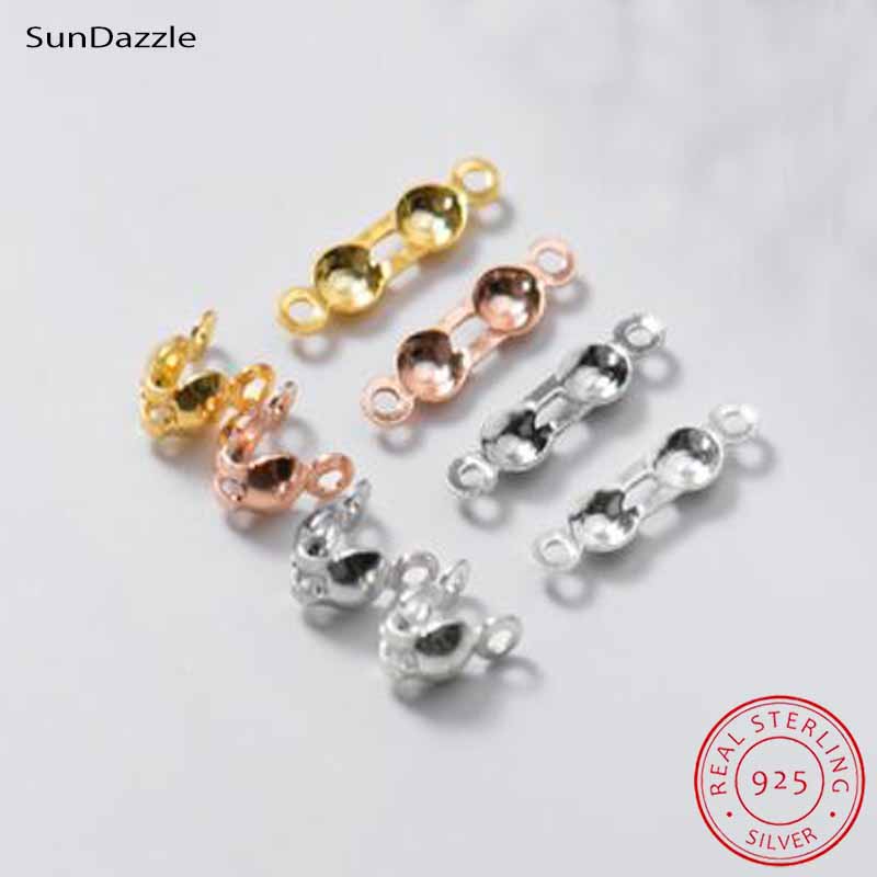 4 piezas de Plata de Ley 925 a - Jewelry Making Metals reseña y precio