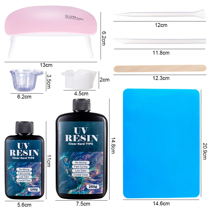 Kit de pegamento de resina UV  - Jewelry Making Tools List reseña y precio