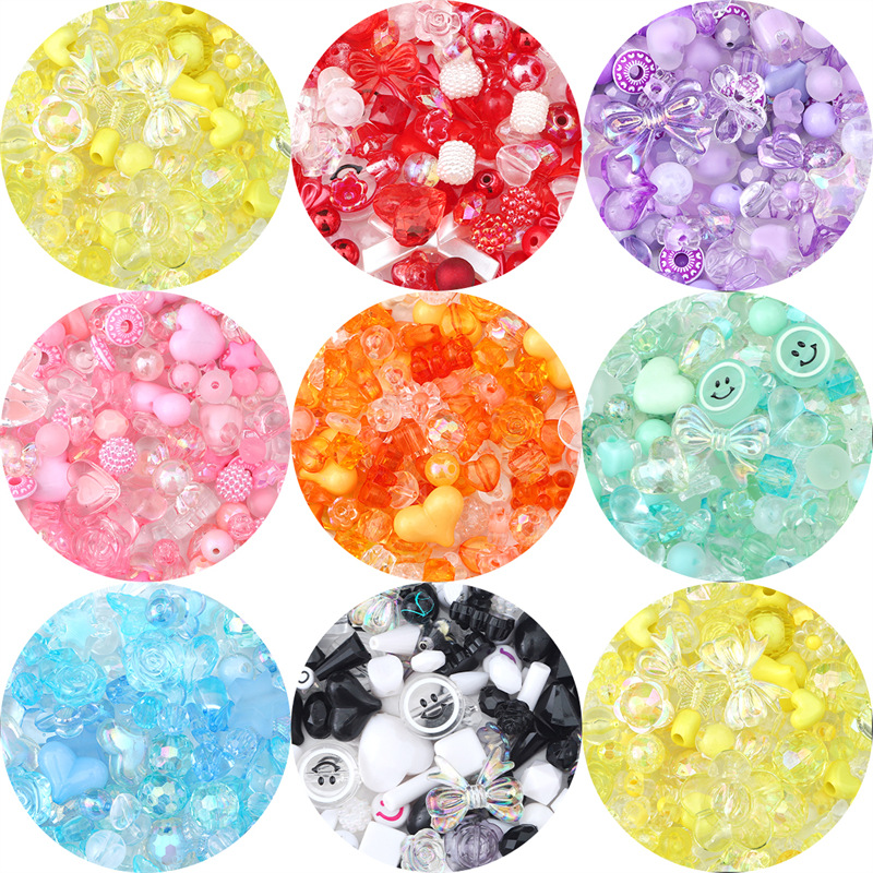Nueva mezcla de cuentas acríli - Jewelry Making 4 Year Old reseña y precio