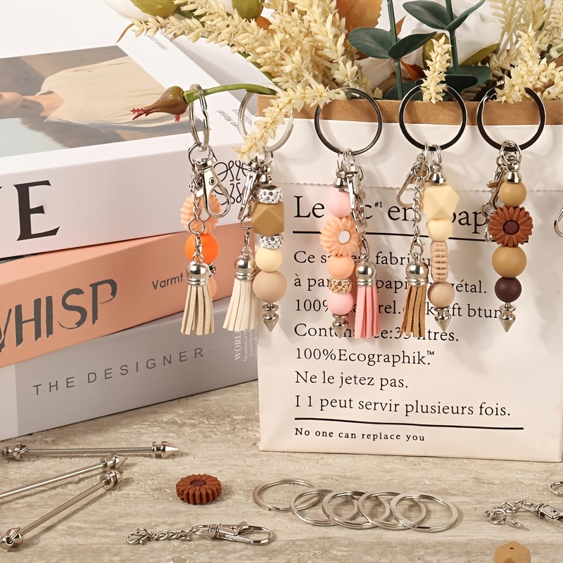 6 Piezas de Llaveros Creativos - Jewelry Making 4 Year Old reseña y precio