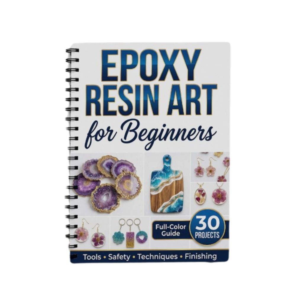 Manual de Arte con Resina Epox - Jewelry Making For Beginners Book reseña y precio