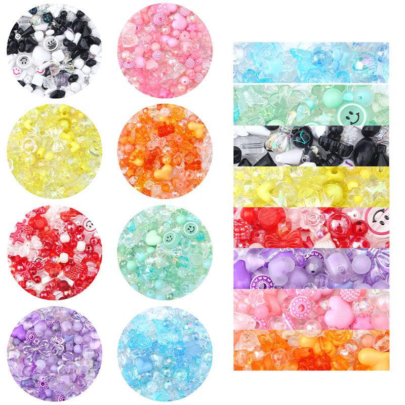 Nueva mezcla de cuentas acríli - Jewelry Making 4 Year Old reseña y precio