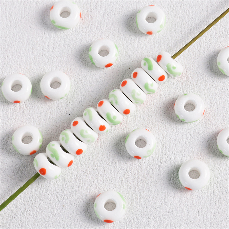 Cuentas sueltas de cerámica co - Jewelry Making 4 Year Old reseña y precio